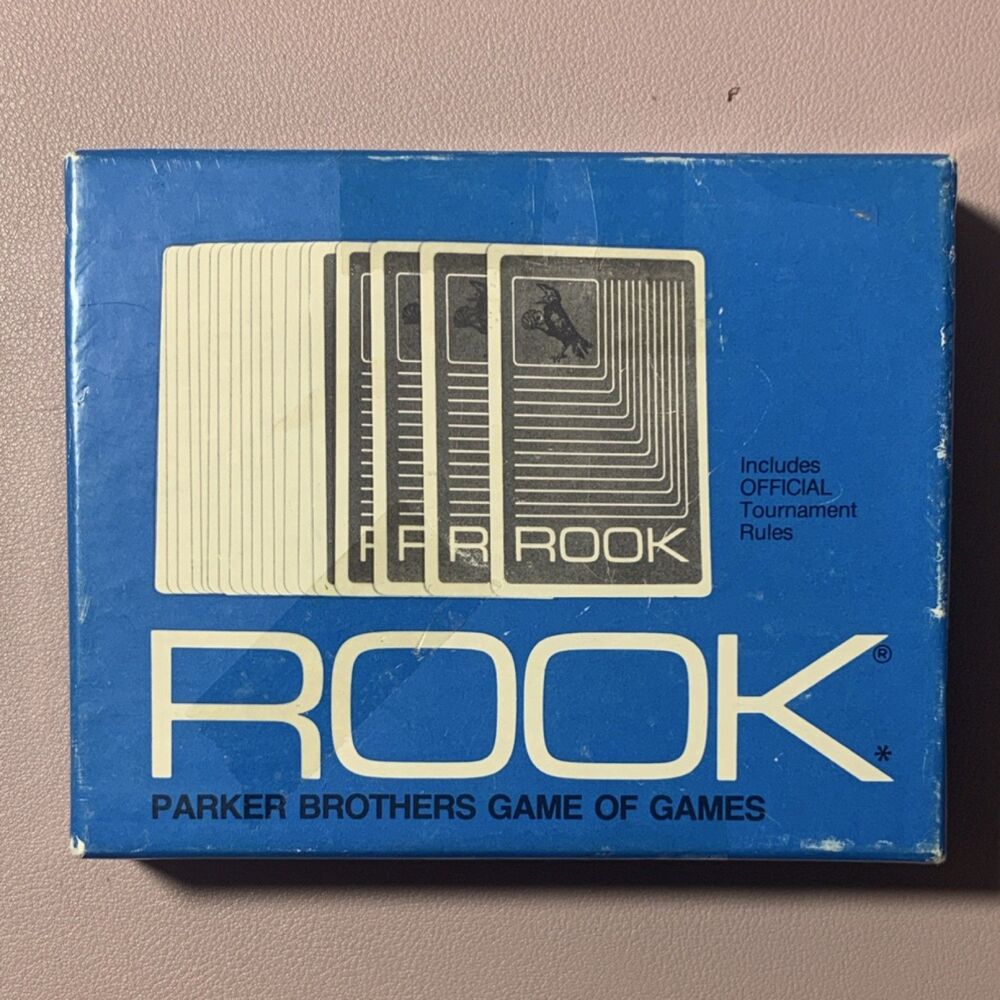 Parker Brothers Rook Card Game 1972 Complete Game